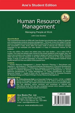 Human Resource Management : Managing People at Work 2nd Edn