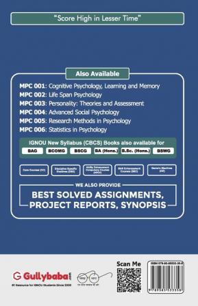 MPC-06 Statistics in Psychology