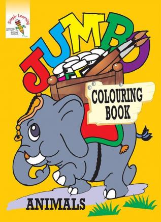 Jumbo Colouring Book - Animals