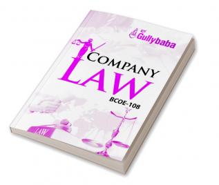 BCOE-108 Company Law