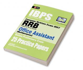 IBPS RRB-CWE  Office Assistant (Multipurpose) Preliminary 25 Practice Papers 2017