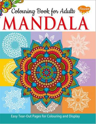 Colouring Book for Adults Mandala