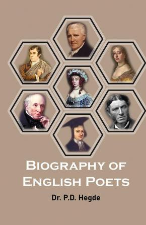 Biography of English Poets