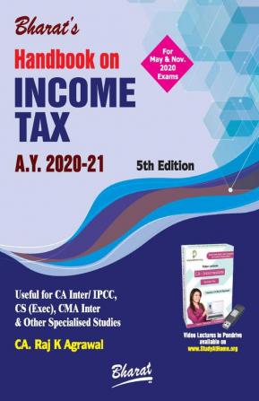 Handbook on Income Tax (for A.Y. 2020-2021)