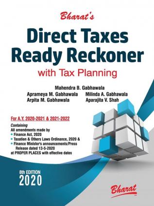 Direct Taxes Ready Reckoner with Tax Planning