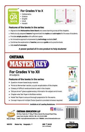 Std. 7 Master Key Geography (Mah. SSC Board)