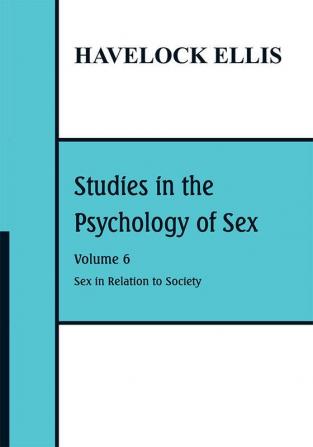 Studies in the Psychology of Sex