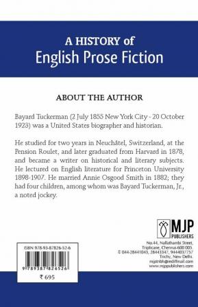 A History of English Prose Fiction