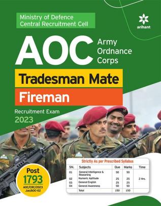 AOC Tradesman Mate Fireman Exam 2023