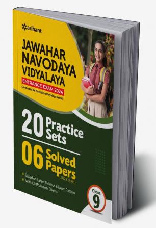 Jawahar Navodaya Vidyalaya Class 9 (20 Practice Sets & 6 Solved Papers) Exam 2024