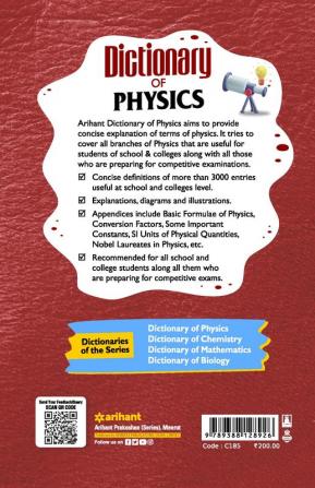 Dictionary Of Physics