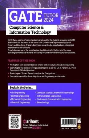 Computer Science and Information Technology GATE 2024