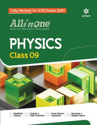 All In One Class 9th Physics for ICSE Exam 2024