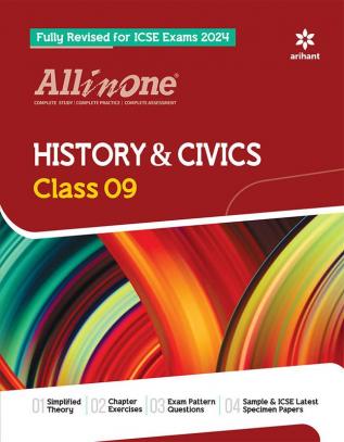 All In One Class 9th History & Civics for ICSE Exam 2024