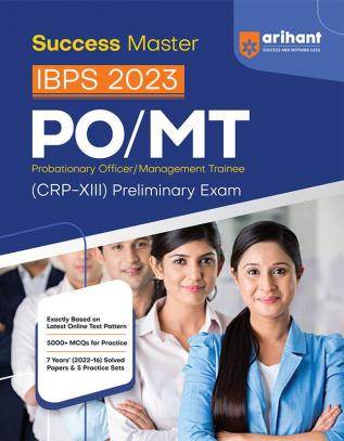 Success Master IBPS Bank PO/MT Pre Exam Guide 2023