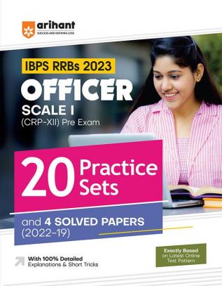 20 Practice Sets for IBPS RRBs Bank Officer Scale 1 Pre Exam 2023