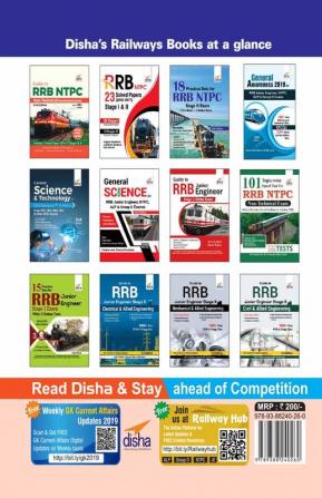 20 Practice Sets for RRB NTPC Stage I Exam (15 in Book + 5 Online Tests)