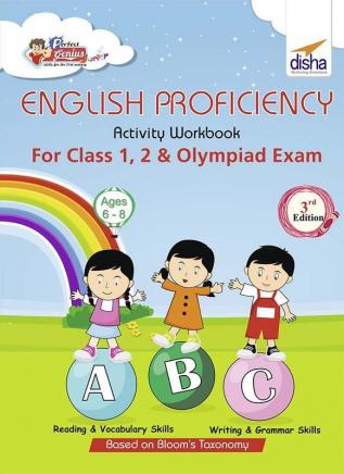 Perfect Genius English Proficiency Activity Workbook for Class 1 2 & Olympiad Exams 2nd Edition