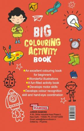 Big Colouring Activity Book