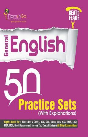 General English ( 50 Practice Sets ) With Explanatory Solution