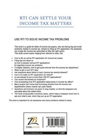 RTI Can Settle Your Income Tax Matters