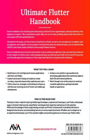 Ultimate Flutter Handbook: Learn Cross-Platform App Development with Visually Stunning UIs and Real-World Projects