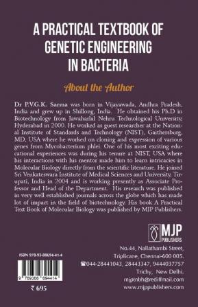 A Practical Textbook of Genetic Engineering in Bacteria