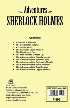 THE ADVENTURES OF SHERLOCK HOLMES