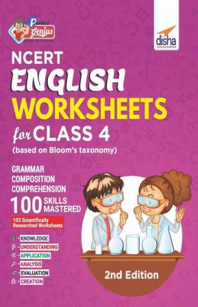 Perfect Genius NCERT English Worksheets for Class 4 (based on Bloom's taxonomy) 2nd Edition