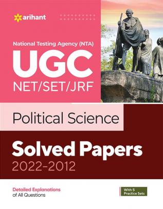 NTA UGC NET/SET/JRF Political Science Solved Papers 2022-2012