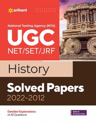 NTA UGC NET/SET/JRF History Solved papers 2022-2012