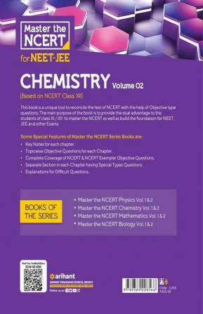 Master the NCERT for NEET and JEE Chemistry Vol 2