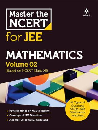 Master the NCERT for JEE Mathematics Vol 2