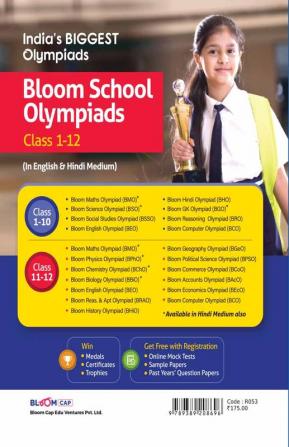 Bloom Cap Mathematics Olympiad Class 12