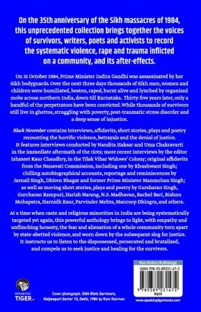 Black November: Writings on the Sikh Massacres of 1984 and the Aftermath