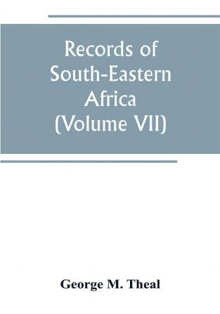 Records of South-Eastern Africa