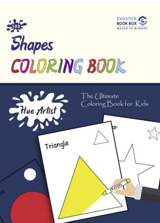 Hue Artist - Shapes Colouring Book