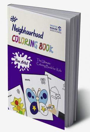 Hue Artist - Neighbourhood Colouring Book