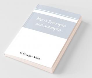 Allen's synonyms and antonyms