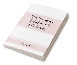 The student's Pali-English dictionary