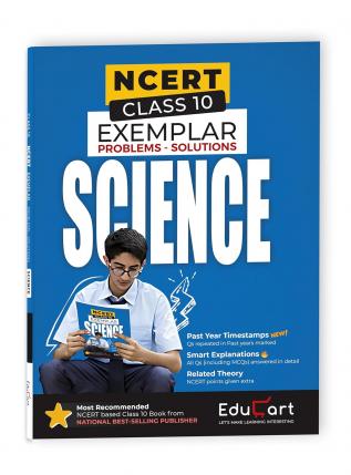 Educart Science NCERT Exemplar (Problems Solutions 2020) For Class 10