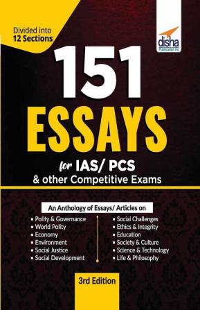 151 Essays for IAS/ PCS & other Competitive Exams 3rd Edition