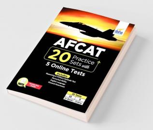 AFCAT 20 Practice Sets with 5 Online Tests