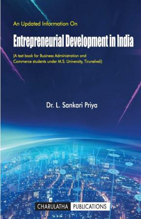 Entrepreneurial Development in India