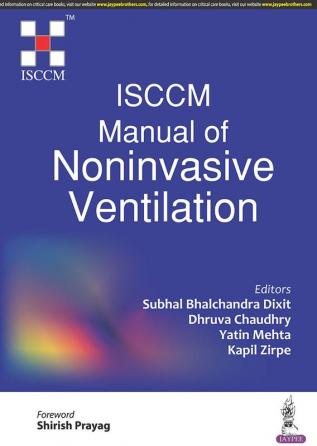 ISCCM Manual of Noninvasive Ventilation