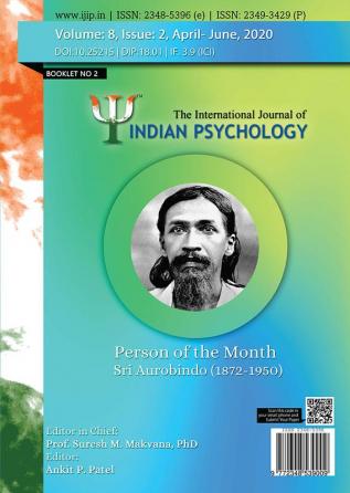 THE INTERNATIONAL JOURNAL OF INDIAN PSYCHOLOGY (Volume 8 Issue 2) Booklet 2