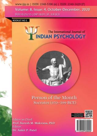 THE INTERNATIONAL JOURNAL OF INDIAN PSYCHOLOGY (Volume 8 Issue 4) Booklet 5