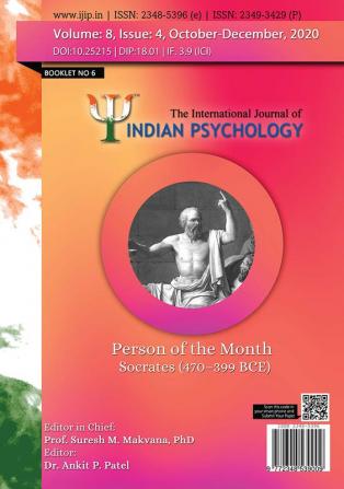 THE INTERNATIONAL JOURNAL OF INDIAN PSYCHOLOGY (Volume 8 Issue 4) Booklet 6