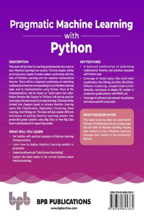 Pragmatic Machine Learning with Python