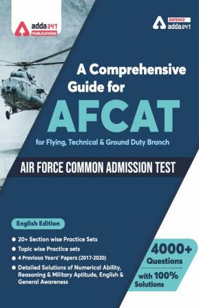 A Comprehensive Guide for AFCAT (English Medium)